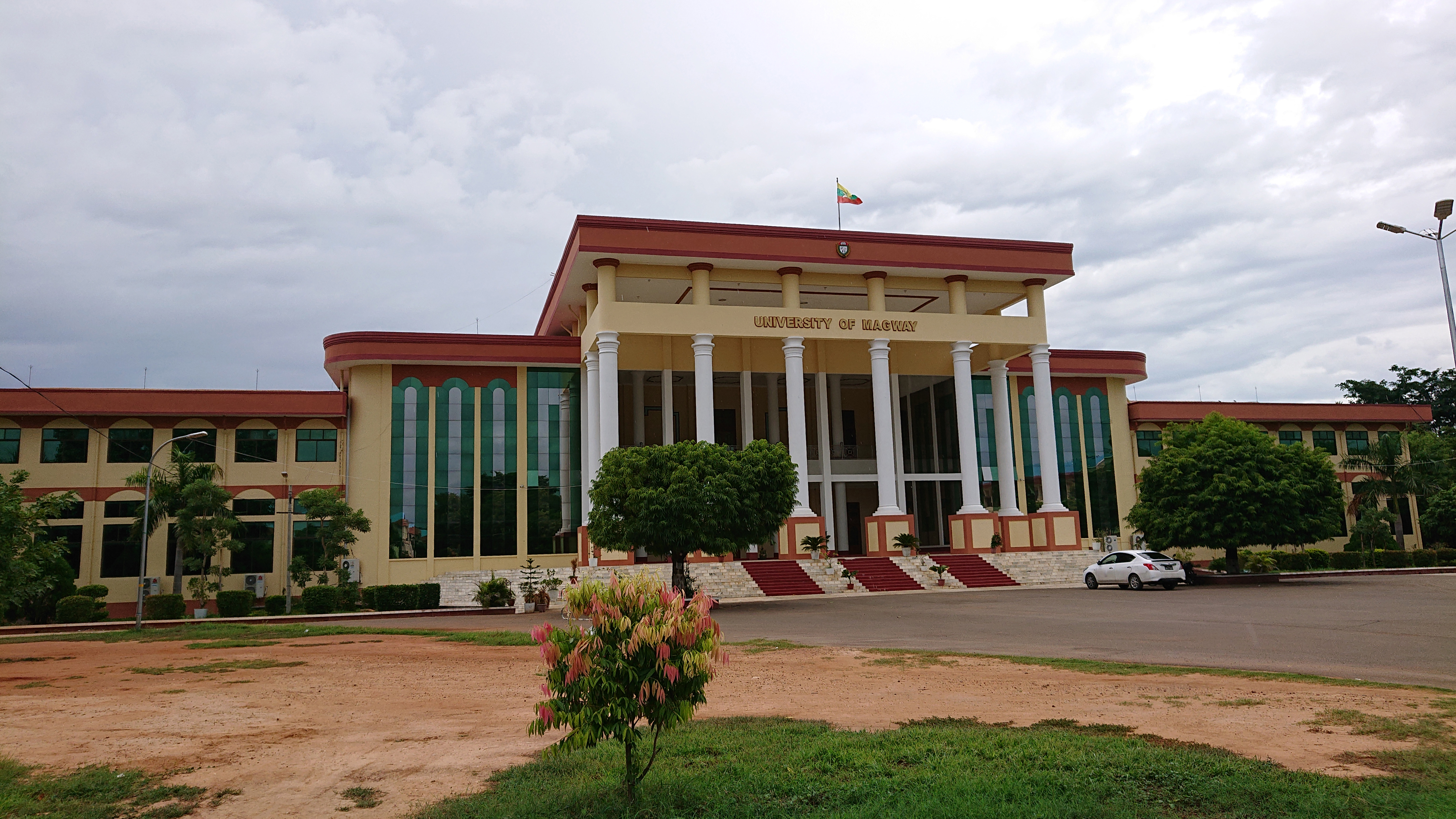 Convocation Hall and Campus Lake