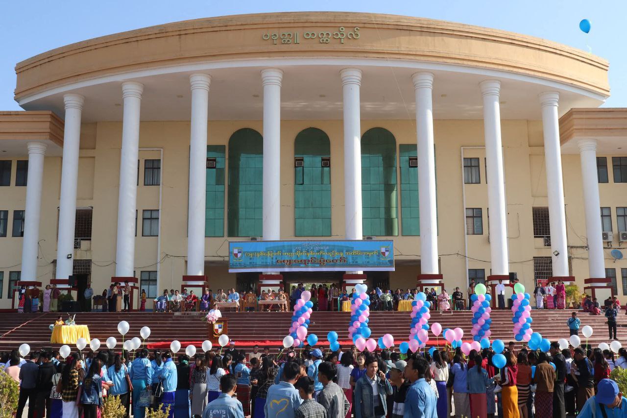 Convocation Hall and Campus Lake